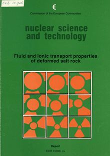 Fluid and ionic transport properties of deformed salt rock