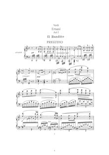 Partition complète, Ernani, Dramma lirico in quattro atti, Verdi, Giuseppe