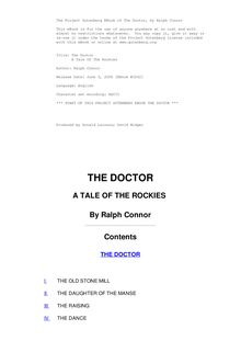 The Doctor : a Tale of the Rockies