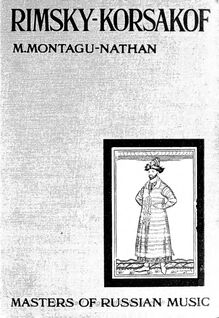 Partition Complete book, Rimsky-Korsakof, Montagu-Nathan, Montagu