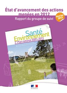 Deuxième plan national santé-environnement (PNSE2) 2009-2013. : bilan_2012
