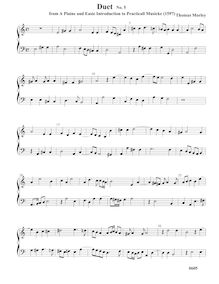 Partition Duet 5 - partition complète, A Plain et Easy Introduction to Practical Music