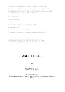 Ade s Fables