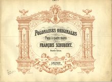 Partition complète, 6 Polonaises, D.824, Schubert, Franz