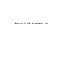 Tutorial GNU Development tools