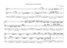 Partition complète, choral préludes, Bach, Johann Sebastian