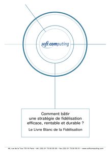 Soft Computing - Le Livre Blanc Fidélisation