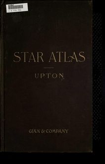 Star atlas containing stars visible to the naked eye and clusters, nebulÃ¦ and double stars visible in small telescopes together with variable stars, red stars, characteristic star groups, ancient constellation figures and an explanatory text