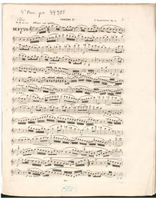 Partition violon 1, 3 Duos pour 2 violons, Op.11, G minor, B♭ major, G major