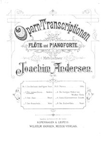 Partition , La Dame Blanche (Boieldieu), opéra Transcriptions, Op.45