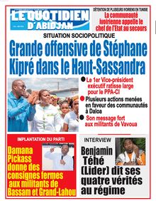 Le Quotidien d Abidjan n°4132 - du lundi 30 mai 2022