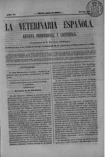 La veterinaria española, n. 177 (1862)