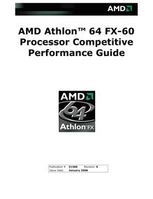 Mobile AMD Athlon(tm) 64 Processor FX-53 Competitive ...