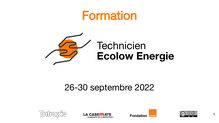 Low Tech - Technicien Eco-low energie (FR) - 1. Parcours - Technique Ecolow Energie - Entropie