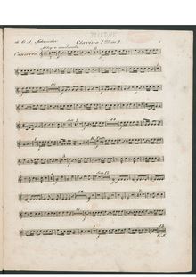 Partition trompette (Clarino) 1, 2 (en F), Concertos pour vents, Opp.83-90 par Georg Abraham Schneider