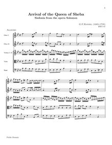 Partition complète, Solomon, Handel, George Frideric par George Frideric Handel