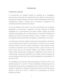 [Informe de la Comisión de la Verdad] Investigación de las violaciones a los Derechos Humanos durante la guerra sucia de los años sesenta y setenta del Estado de Guerrero (II)