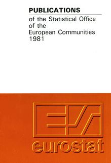 Publications of the Statistical Office of the European Communities 1981