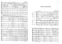 Partition complète, Double quatuor No.4, G minor, Spohr, Louis