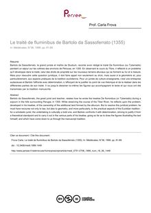 Le traité de fluminibus de Bartolo da Sassoferrato (1355) - article ; n°36 ; vol.18, pg 81-89