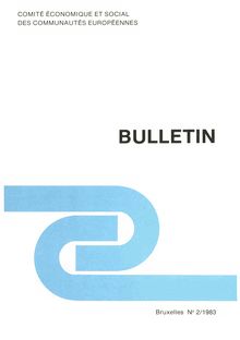 BULLETIN. N° 2/1983