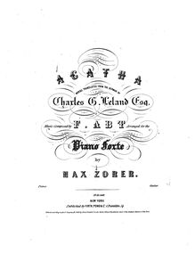 Partition complète, 7 chansons aus dem Buche der Liebe, v. C. Herlosssohn. par Franz Abt