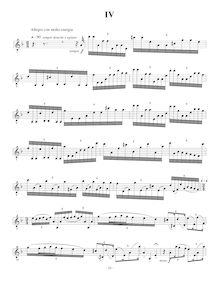 Partition I, Allegro con molto energia, violon Sonata en pour Classic Style