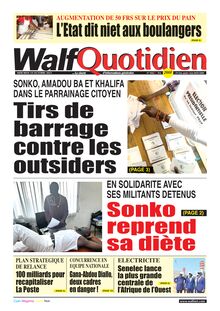 Walf Quotidien N° 9465 - Du mercredi 18 octobre 2023