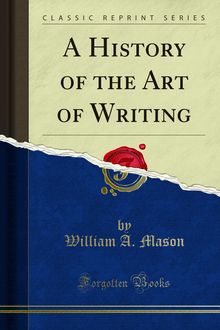 History of the Art of Writing