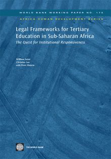 Legal Frameworks for Tertiary Education in Sub-Saharan Africa