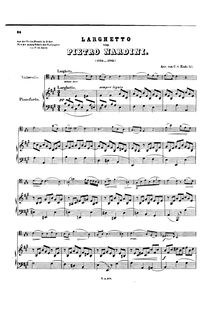 Partition de piano, 12 sonates, Nardini, Pietro