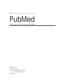 PubMed Tutorial I