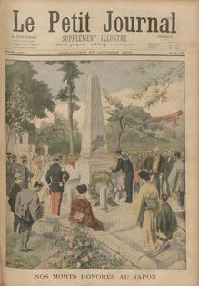 LE PETIT JOURNAL SUPPLEMENT ILLUSTRE  N° 571 du 27 octobre 1901