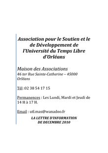 Association pour le Soutien et le de Développement de l&#39;Université ...