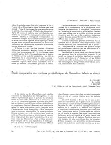 Etude comparative des systèmes protéolytiques de Plasmodium babesia et  eimeria