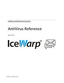 AntiVirus Reference