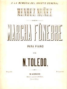 Partition complète, Marcha fùnebre, Toledo, Nicolás