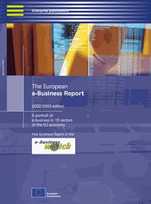 The European e-Business report 2002/2003