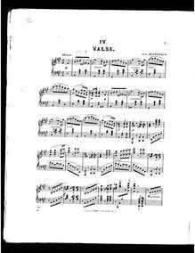 Partition I, Valse,  en A minor, Op.16, A minor, Ritter, Frédéric Louis