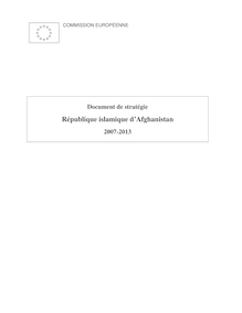 français (fr) - Commission Européenne Afghanistan Document de ...