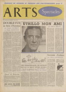 ARTS N° 541 du 09 novembre 1955