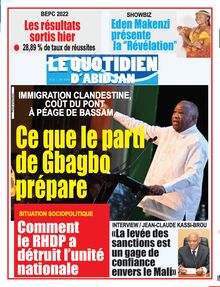 Le Quotidien d’Abidjan n°4154 - du mercredi 6 juillet 2022