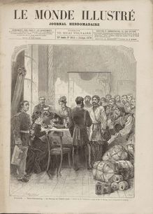 LE MONDE ILLUSTRE  N° 1016 du 30 septembre 1876