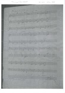 Partition complète, Trio pour un violon, D major, Ernst, Heinrich Wilhelm