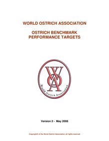 WOA Ostrich Performance Benchmark Targets v 2
