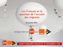 Accueil des migrants : ce qu en pensent les Français