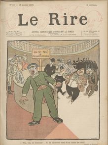 LE RIRE  numéro 10 du 12 janvier 1895