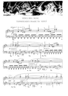 Venus hill music - Tannhäuser, Tannhäuser und der Sängerkrieg auf Wartburg par Composer