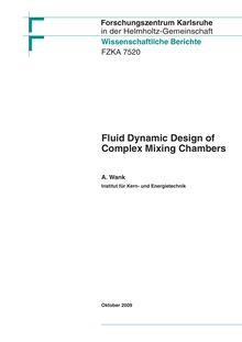 Fluid dynamic design of complex mixing chambers [Elektronische Ressource] / Alexander Wank