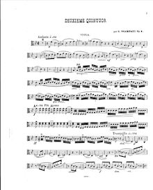 Partition viole de gambe, violoncelle parties, quintette pour piano et cordes Nr. 2, op.5